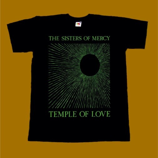 THE SISTERS OF MERCY T-SHIRT - TEMPLE OF LOVE