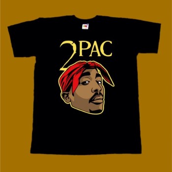 2PAC T-SHIRT - FACE