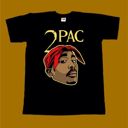 2PAC T-SHIRT - FACE