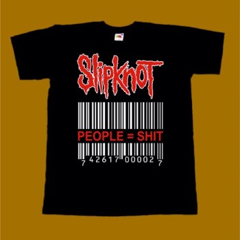 SLIPKNOT T-SHIRT - PEOPLE = SHIT