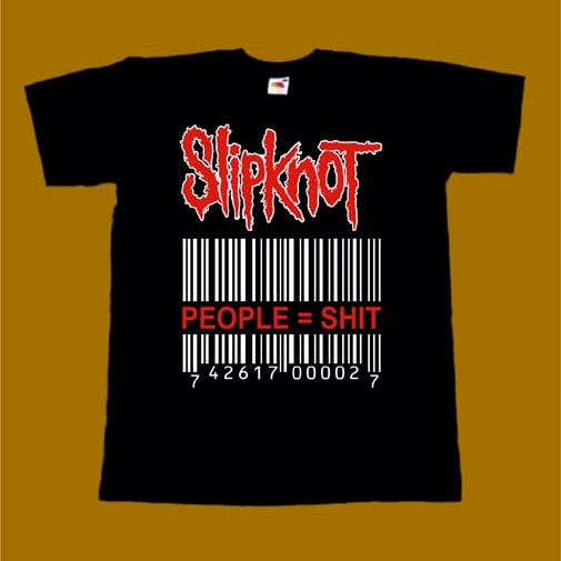 SLIPKNOT T-SHIRT - PEOPLE = SHIT