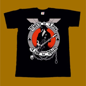 MOTORHEAD T-SHIRT - BORN TO LOSE LIVE TO WIN