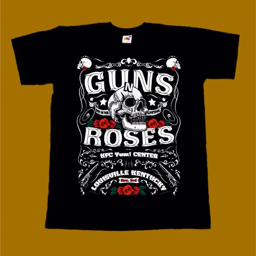 GUNS N ROSES T-SHIRT - LOUISVILLE KENTUCKY