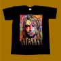 NIRVANA T-SHIRT - COBAIN FACE 2