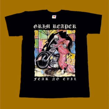 GRIM REAPER T-SHIRT - FEAR NO EVIL