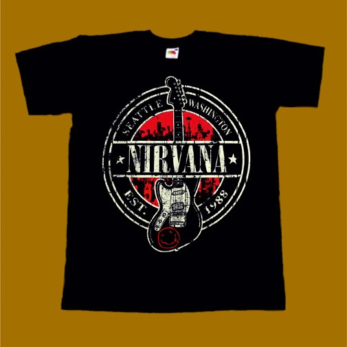 NIRVANA T-SHIRT - EST 1988