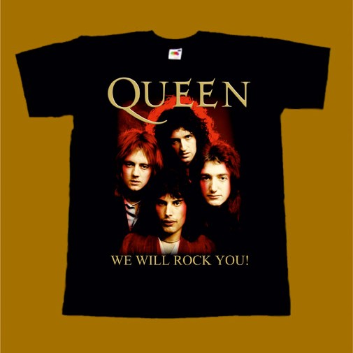 QUEEN T-SHIRT - WE WILL ROCK YOU