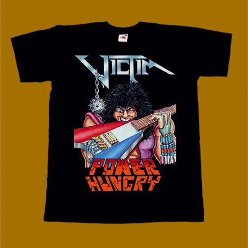 VICTIM T-SHIRT - POWER HUNGRY