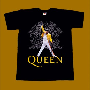 QUEEN T-SHIRT - FREDDIE MERCURY