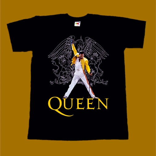QUEEN T-SHIRT - FREDDIE MERCURY