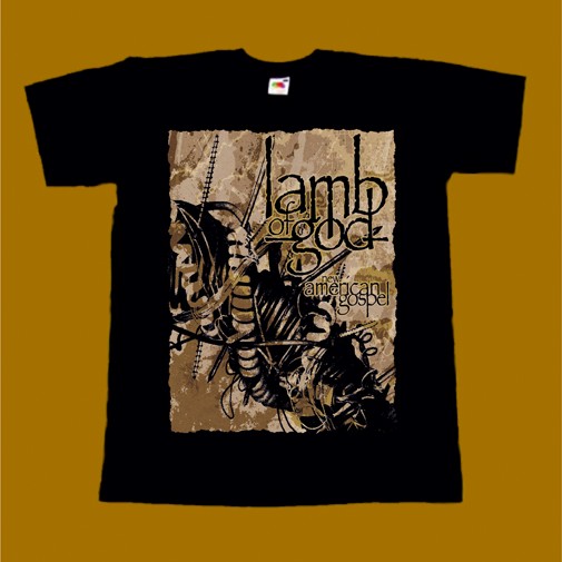 LAMB OF GOD T-SHIRT - NEW AMERICAN GOSPEL
