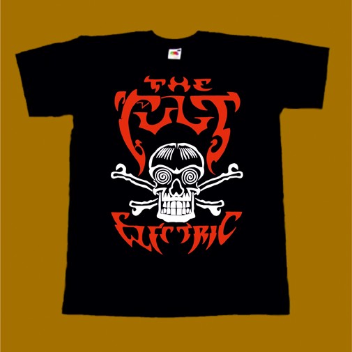 THE CULT T-SHIRT - ELECTRIC SKULL