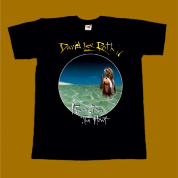 DAVID LEE ROTH T-SHIRT - CRAZY FROM THE HEAT