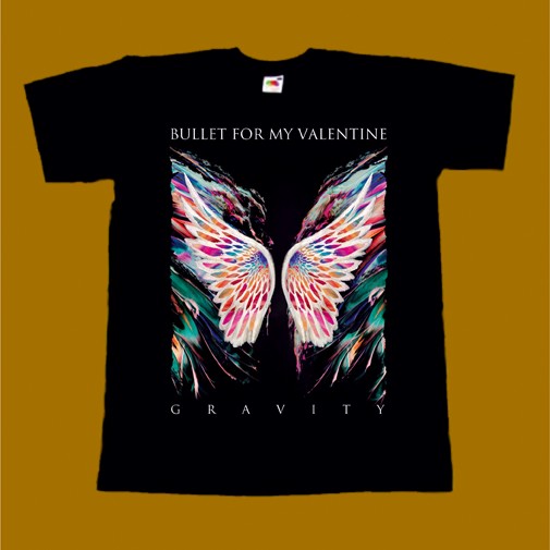 BULLET FOR MY VALENTINE T-SHIRT - GRAVITY