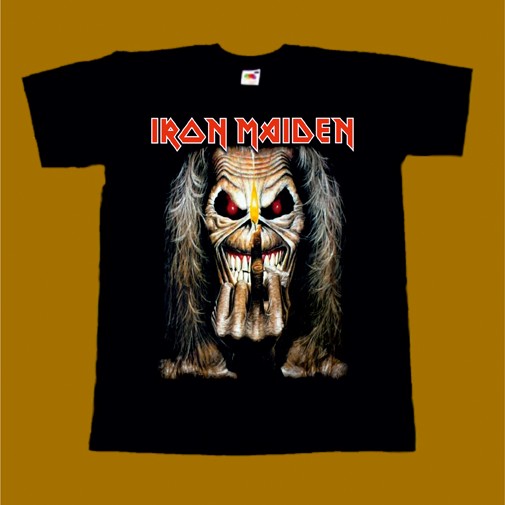 IRON MAIDEN T-SHIRT - EDDIE CANDLE