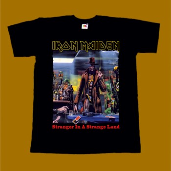 IRON MAIDEN T-SHIRT - STRANGER IN A STRANGE LAND