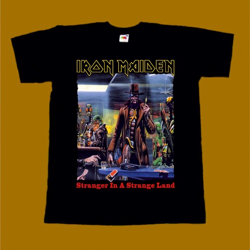 IRON MAIDEN T-SHIRT - STRANGER IN A STRANGE LAND
