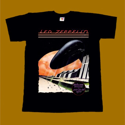LED ZEPPELIN T-SHIRT - OAKLAND 1977