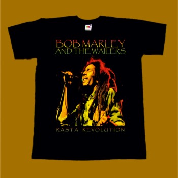 BOB MARLEY T-SHIRT - RASTA REVOLUTION