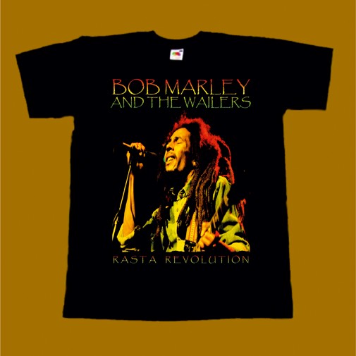 BOB MARLEY T-SHIRT - RASTA REVOLUTION