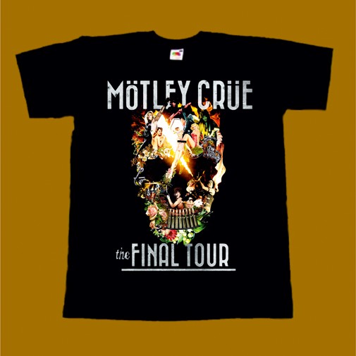 MOTLEY CRUE T-SHIRT - THE FINAL TOUR