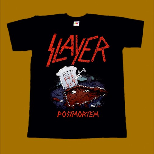 SLAYER T-SHIRT - POSTMORTEM