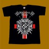 MACHINE HEAD T-SHIRT - NEW LOGO FLAG