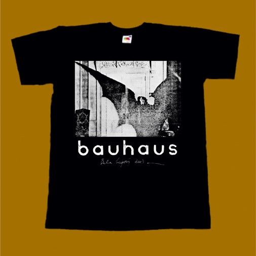 BAUHAUS T-SHIRT - BELA LUGOSI'S DEAD