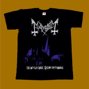 MAYHEM T-SHIRT - DE MYSTERIIS DOM SATHANAS