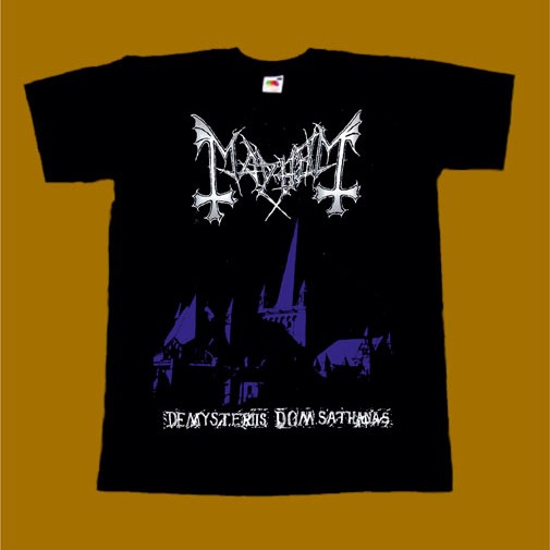 MAYHEM T-SHIRT - DE MYSTERIIS DOM SATHANAS