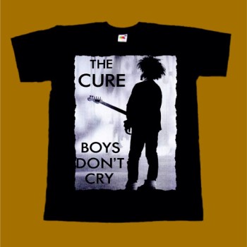 THE CURE T-SHIRT - BOYS DONT CRY