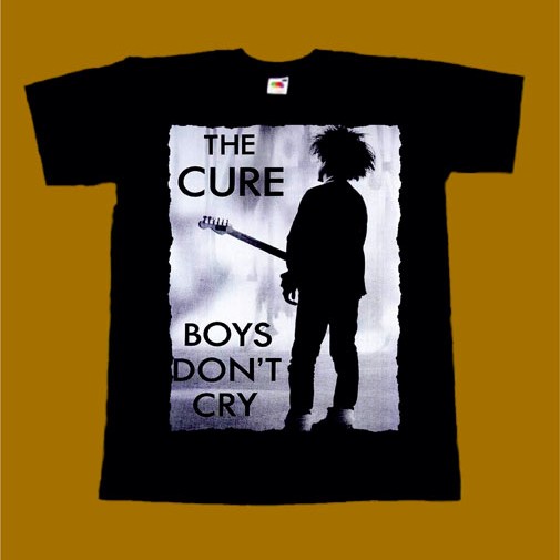 THE CURE T-SHIRT - BOYS DONT CRY