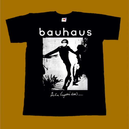 BAUHAUS T-SHIRT - BELA LUGOSI'S DEAD 2