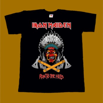 IRON MAIDEN T-SHIRT - RUN TO THE HILLS 2