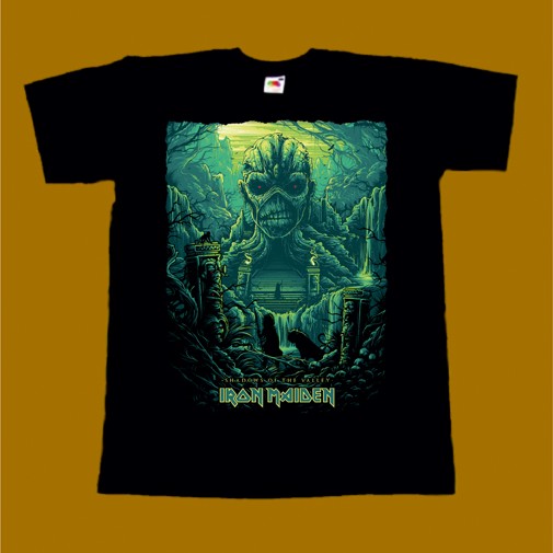 IRON MAIDEN T-SHIRT - SHADOWS OF THE VALLEY