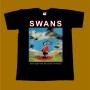 SWANS T-SHIRT - WHITE LIGHT FROM THE MOUTH OF INFINITY