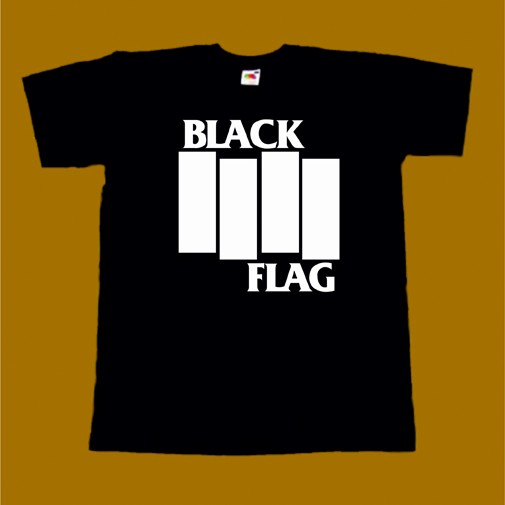 BLACK FLAG T-SHIRT - LOGO