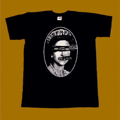 SEX PISTOLS T-SHIRT - GOD SAVE THE QUEEN