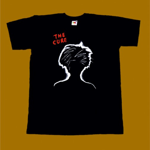 THE CURE T-SHIRT - THE HEAD ON THE DOOR 2