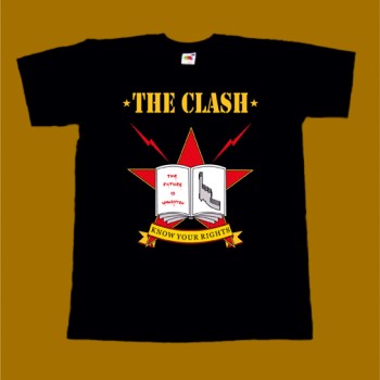 THE CLASH T-SHIRT - KNOW YOUR RIGHTS