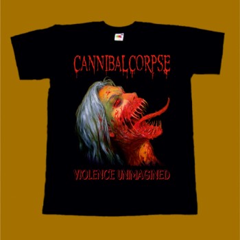 CANNIBAL CORPSE T-SHIRT - VIOLENCE UNIMAGINED
