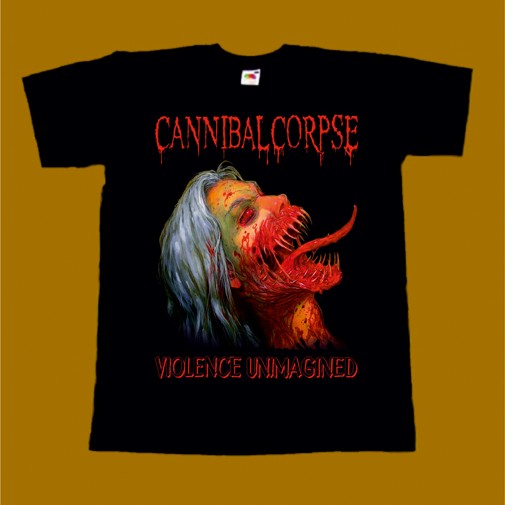 CANNIBAL CORPSE T-SHIRT - VIOLENCE UNIMAGINED