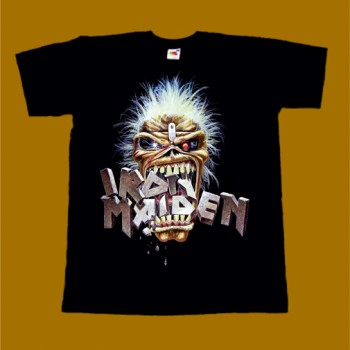 IRON MAIDEN T-SHIRT - EDDIE FACE 2