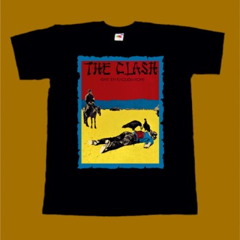 THE CLASH T-SHIRT - GIVE 'EM ENOUGH ROPE