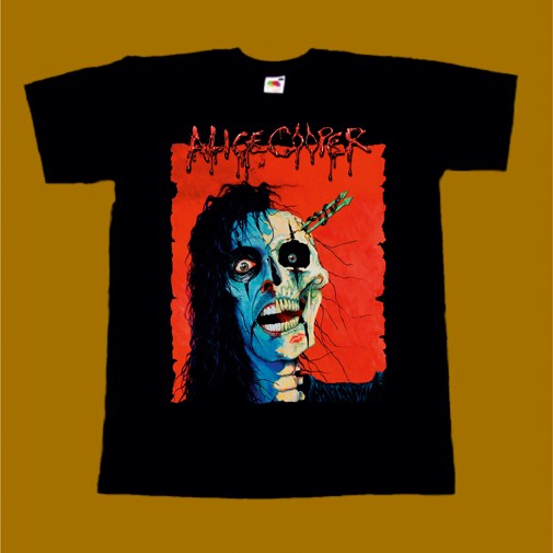 ALICE COOPER T-SHIRT - RAISE YOUR FIST AND YELL