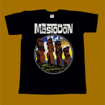 MASTODON T-SHIRT - EASTER STATUES