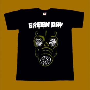 GREEN DAY T-SHIRT - GAS MASK