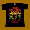BAD RELIGION T-SHIRT - LOS ANGELES IS BURNING