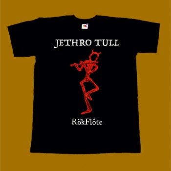 JETHRO TULL T-SHIRT - ROKFLOTE