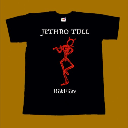 JETHRO TULL T-SHIRT - ROKFLOTE